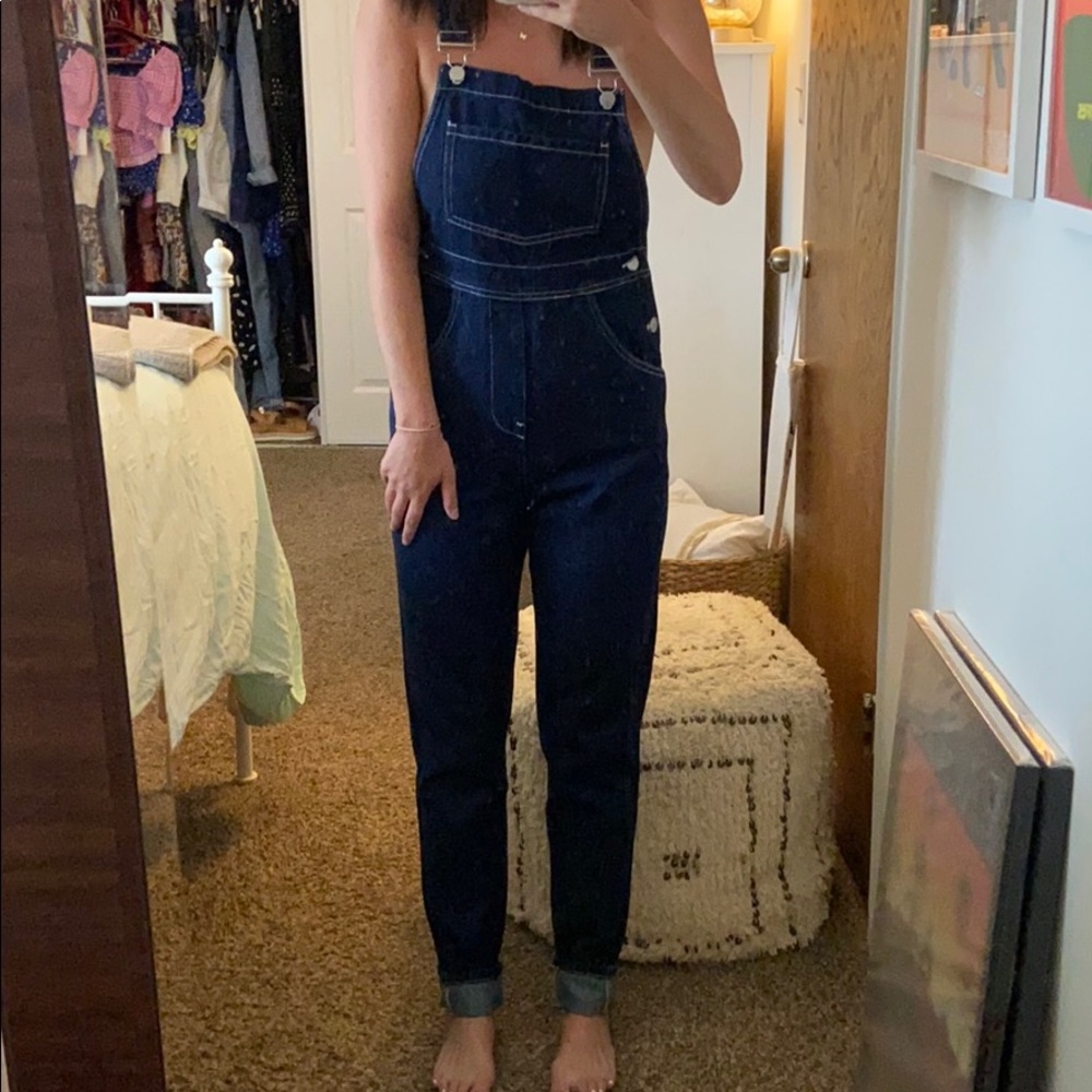 We Wore What Basic Denim Overalls